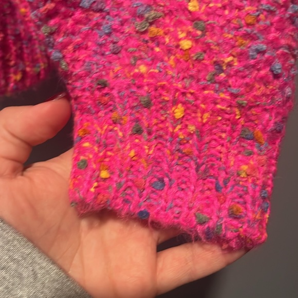 Women’s Confetti Ruffle Sweater - Picture 14 of 15